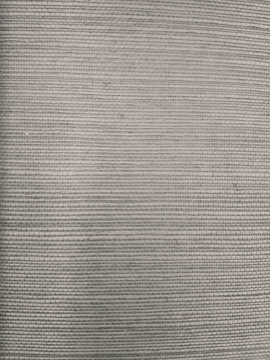 Ronald Redding Imperial Grasscloth Wallpaper - Dark Gray