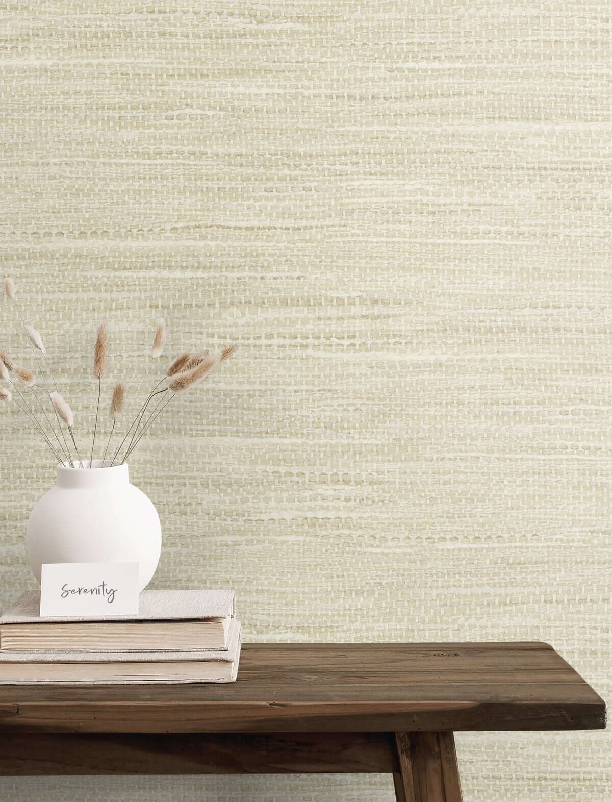 Seabrook Designs Japandi Style Rina Wallpaper - Sand