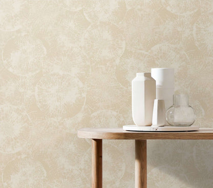 Seabrook Designs Japandi Style Eren Wallpaper - Soft Beige