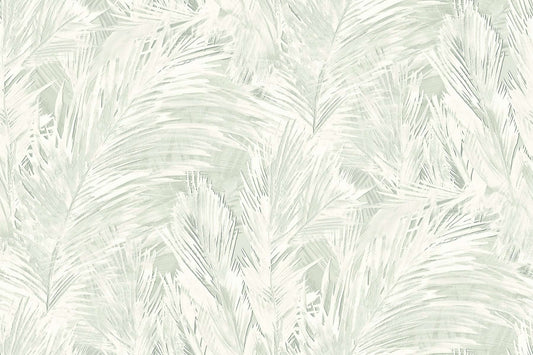 Seabrook Japandi Style Mari Wallpaper - Moss