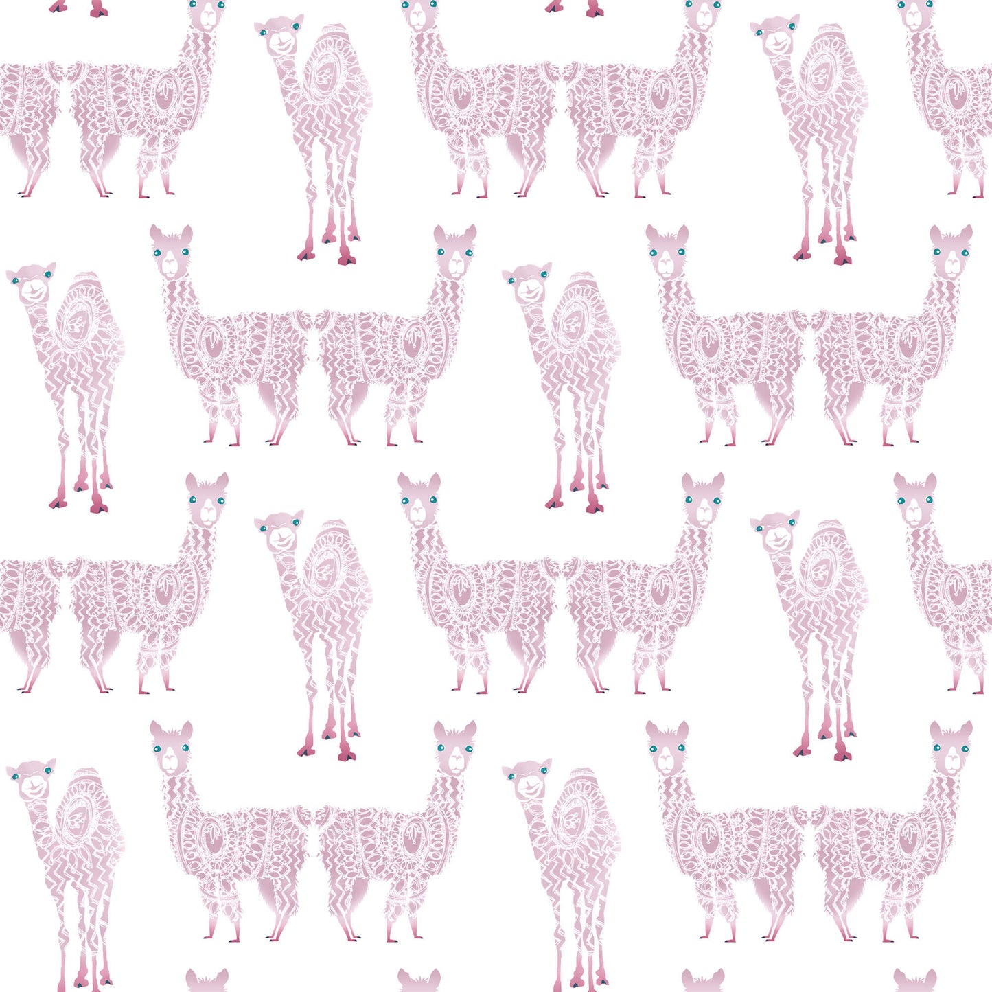 KI0557 Alpaca Pack Wallpaper York White Purple