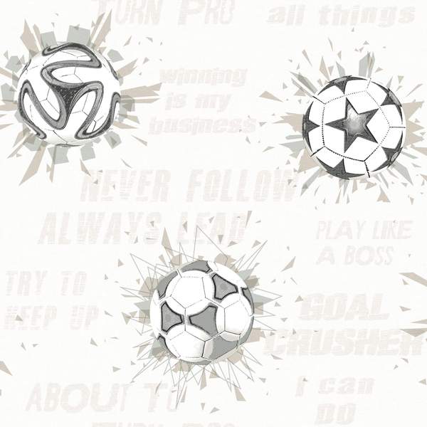 Soccer Ball Blast Wallpaper - SAMPLE ONLY