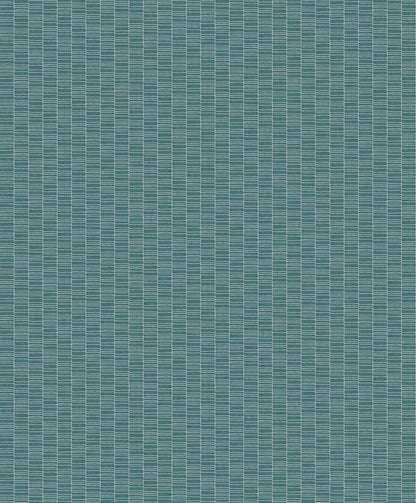 Seabrook Designs Mondrian Deco Spliced Stripe Wallpaper - Teal