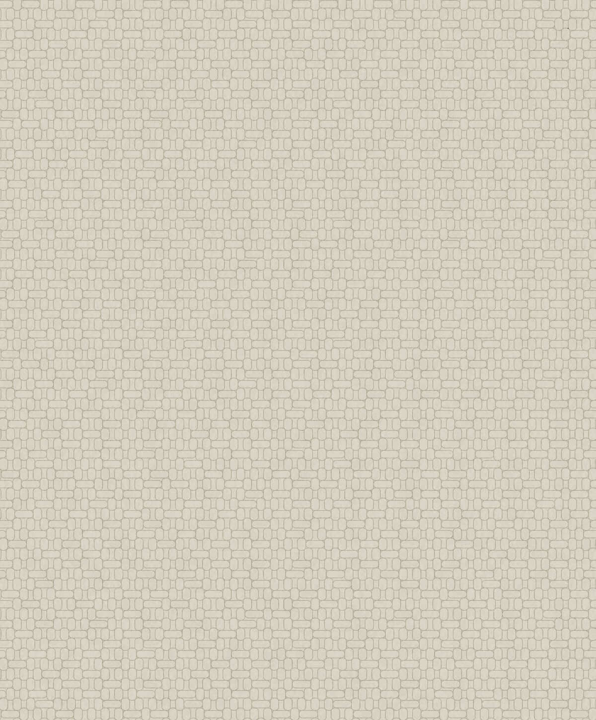 Mondrian Capsule Geometric Wallpaper - Ivory