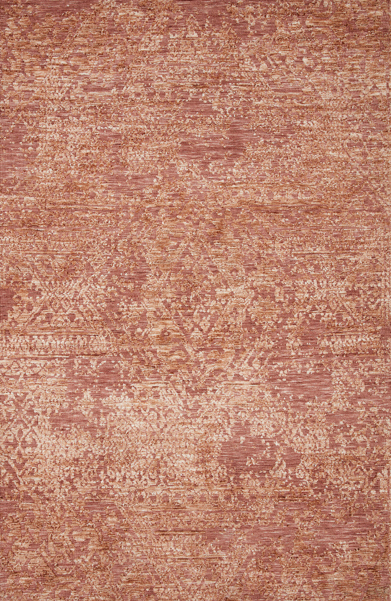 Magnolia Home By Joanna Gaines x Loloi Lindsay Rug - Pink & Coral