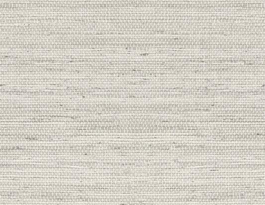 Lillian August Faux Weave Peel & Stick Wallpaper - Gray