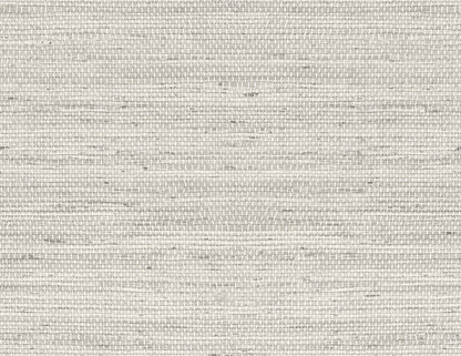 Lillian August Faux Weave Peel & Stick Wallpaper - Gray