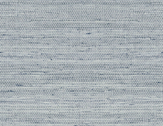 Lillian August Faux Weave Peel & Stick Wallpaper - Skylight Blue