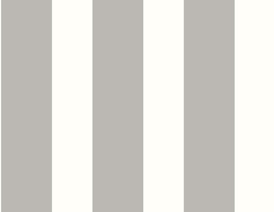 Lillian August Designer Stripe Peel & Stick Wallpaper - Argos Grey