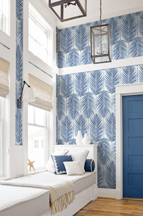 MB30002 Seabrook Beach House Paradise Wallpaper - Coastal Blue – US ...
