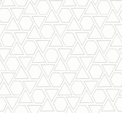 Beach House Sun Shapes Wallpaper - SAMPLE