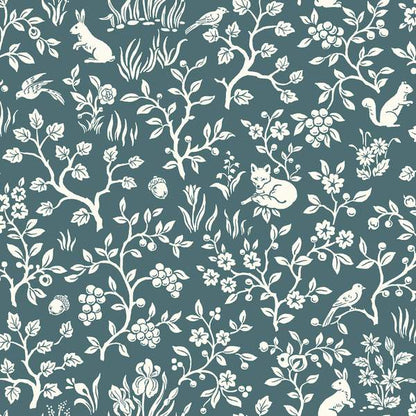 Magnolia Home Fox & Hare Wallpaper - SAMPLE ONLY