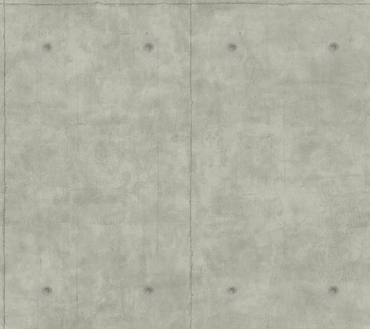 MH1552 Magnolia Home Concrete Wallpaper Mid Gray