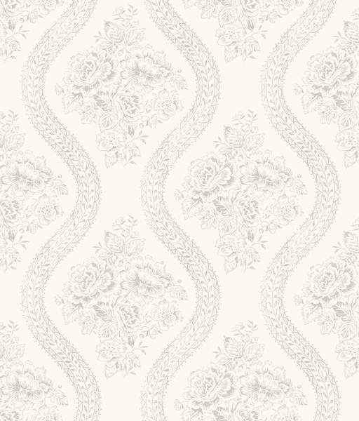 Magnolia Home Coverlet Floral Wallpaper - SAMPLE ONLY