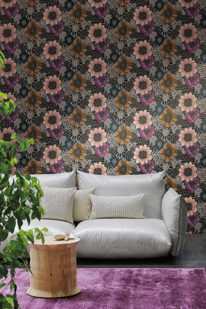 Missoni Home Anemones Wallpaper - Multi Color