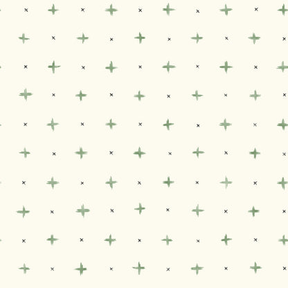 Magnolia Home Cross Stitch Wallpaper - SAMPLE SWATCH ONLY