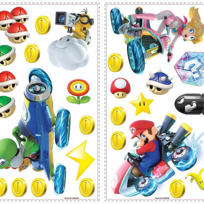 Mario Kart 8 Peel and Stick Wall Decals