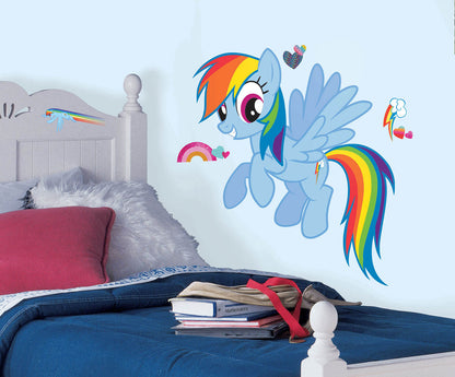 My Little Pony Rainbow Dash Giant Peel & Stick Wall Decals