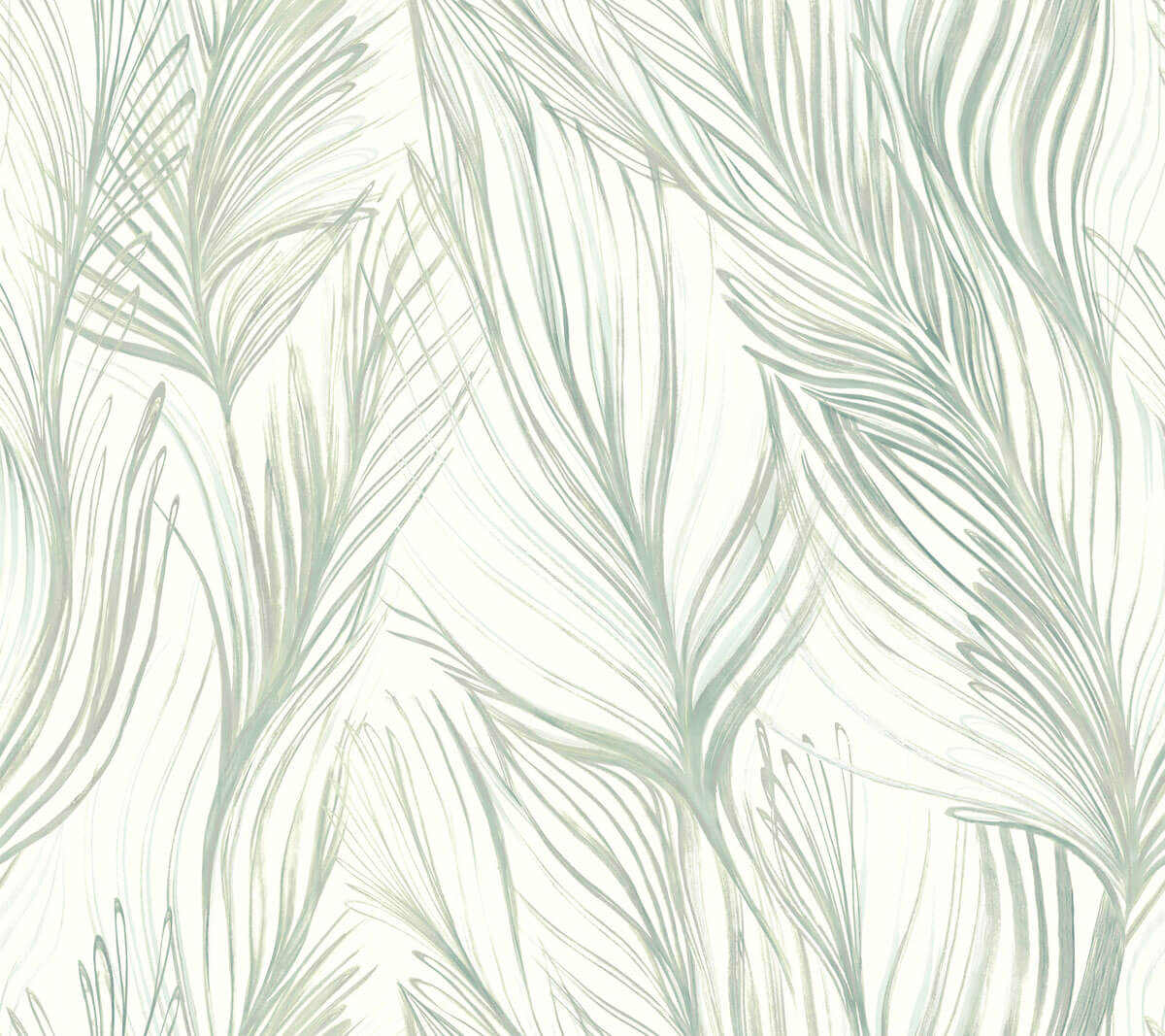 Peaceful Plume Wallpaper by Candice Olson - SAMPLE ONLY