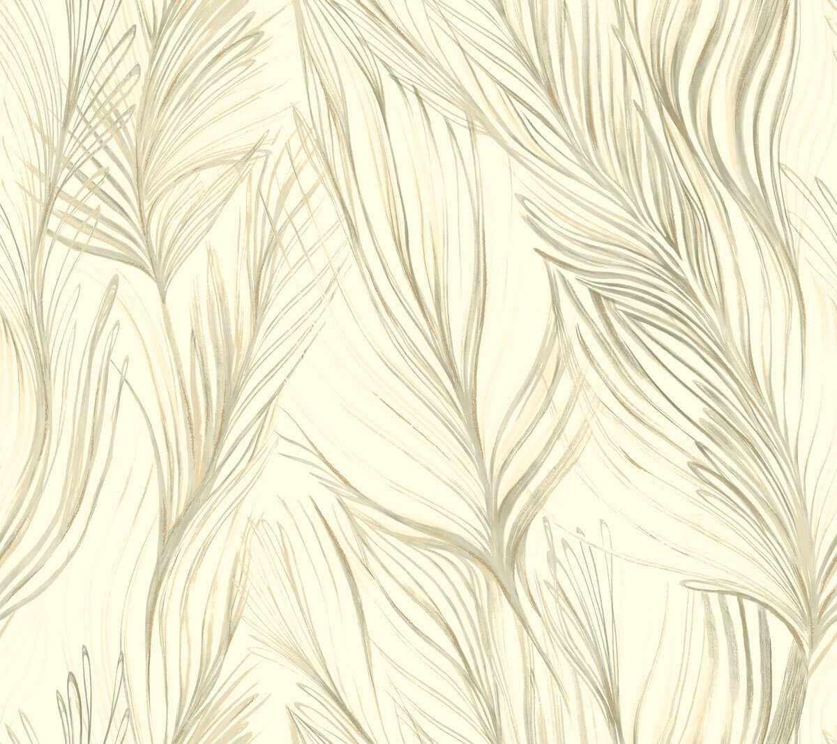 Peaceful Plume Wallpaper by Candice Olson - SAMPLE ONLY
