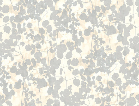 Candice Olson Botanical Dreams Pressed Leaves Wallpaper - Cream