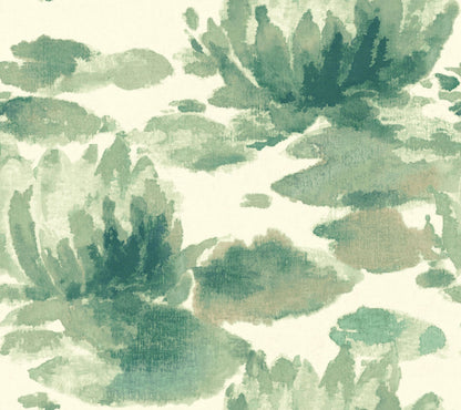 Water Lily Wallpaper by Candice Olson - SAMPLE ONLY