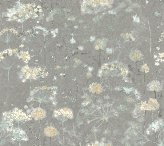 Candice Olson Botanical Dreams Fantasy Wallpaper - Grey