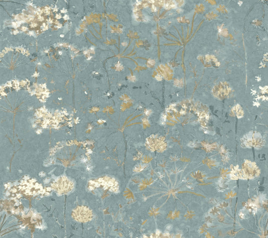 Candice Olson Botanical Fantasy Wallpaper - Blue