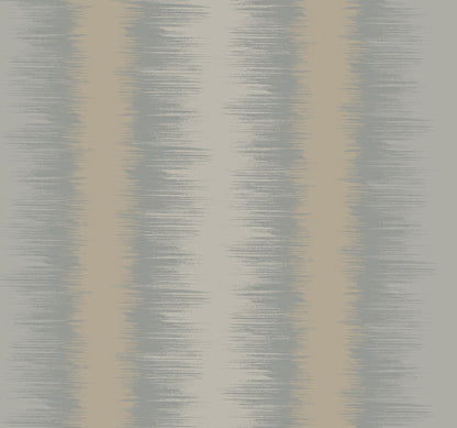 Candice Olson Botanical Dreams Quill Stripe Wallpaper - Dark Grey
