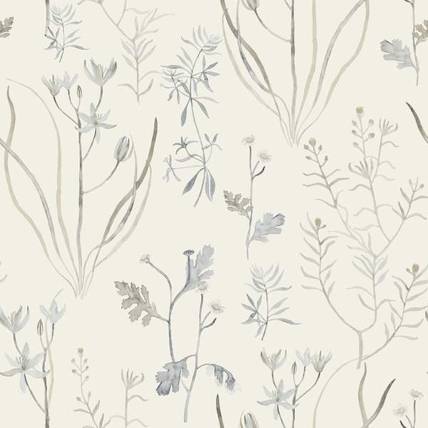 Alpine Botanical Wallpaper - SAMPLE ONLY