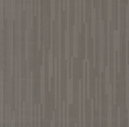 Modern Heritage Vertical Plumb Wallpaper - Charcoal