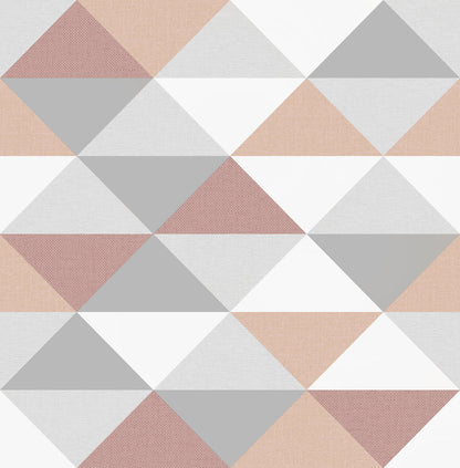 NextWall Triangles Peel and Stick Wallpaper - SAMPLE