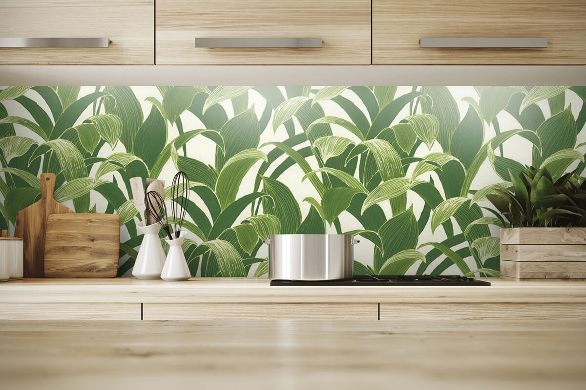 NextWall Banana Groves Peel & Stick Wallpaper - Green