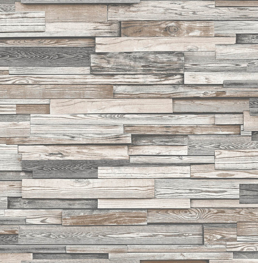 NextWall Wood Peel & Stick Wallpaper - SAMPLE