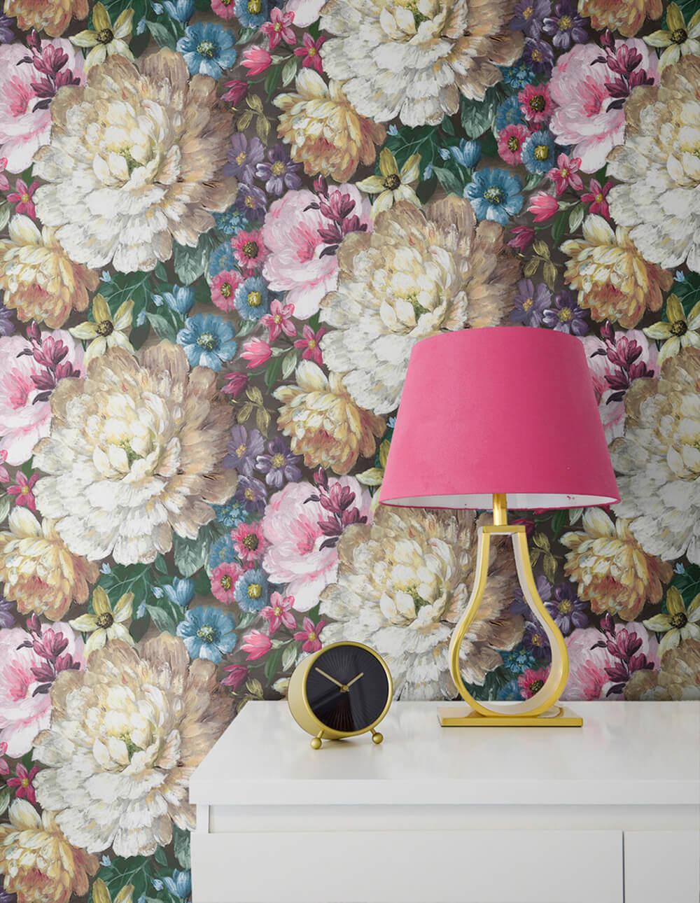 NextWall Blooming Floral Peel & Stick Wallpaper - Multicolored