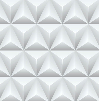 NextWall Triangles Peel and Stick Wallpaper - SAMPLE