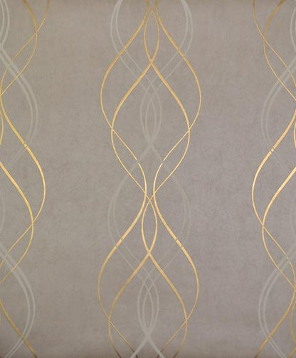Modern Metals Aurora Wallpaper - SAMPLE ONLY