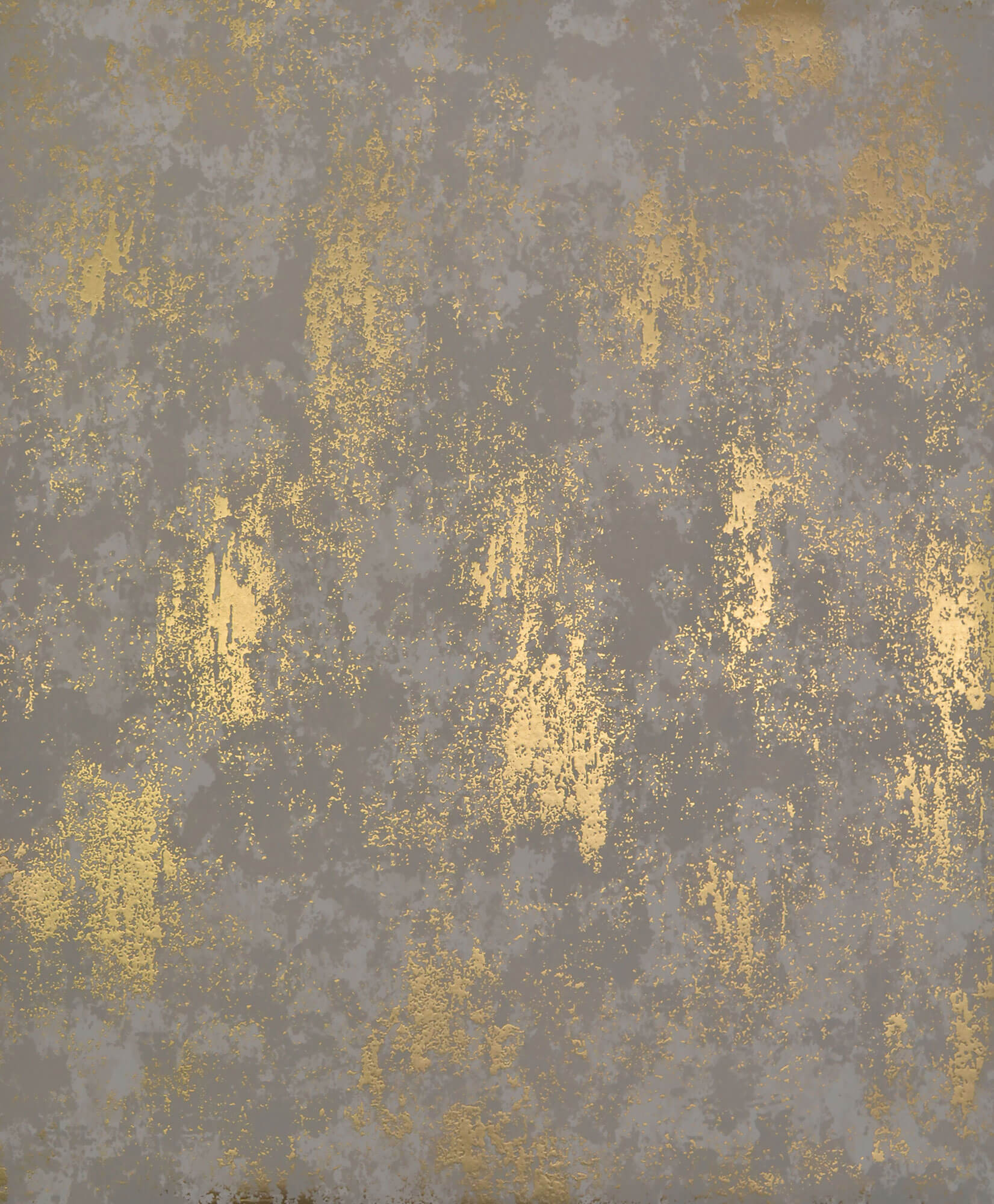 NW3574 Antonina Vella Modern Metals Nebula Wallpaper Khaki Gold