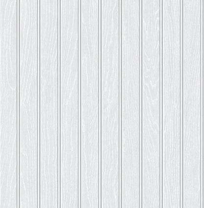 NextWall Beadboard Peel & Stick Wallpaper - Off White