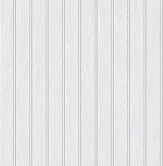 NextWall Beadboard Peel & Stick Wallpaper - Off White