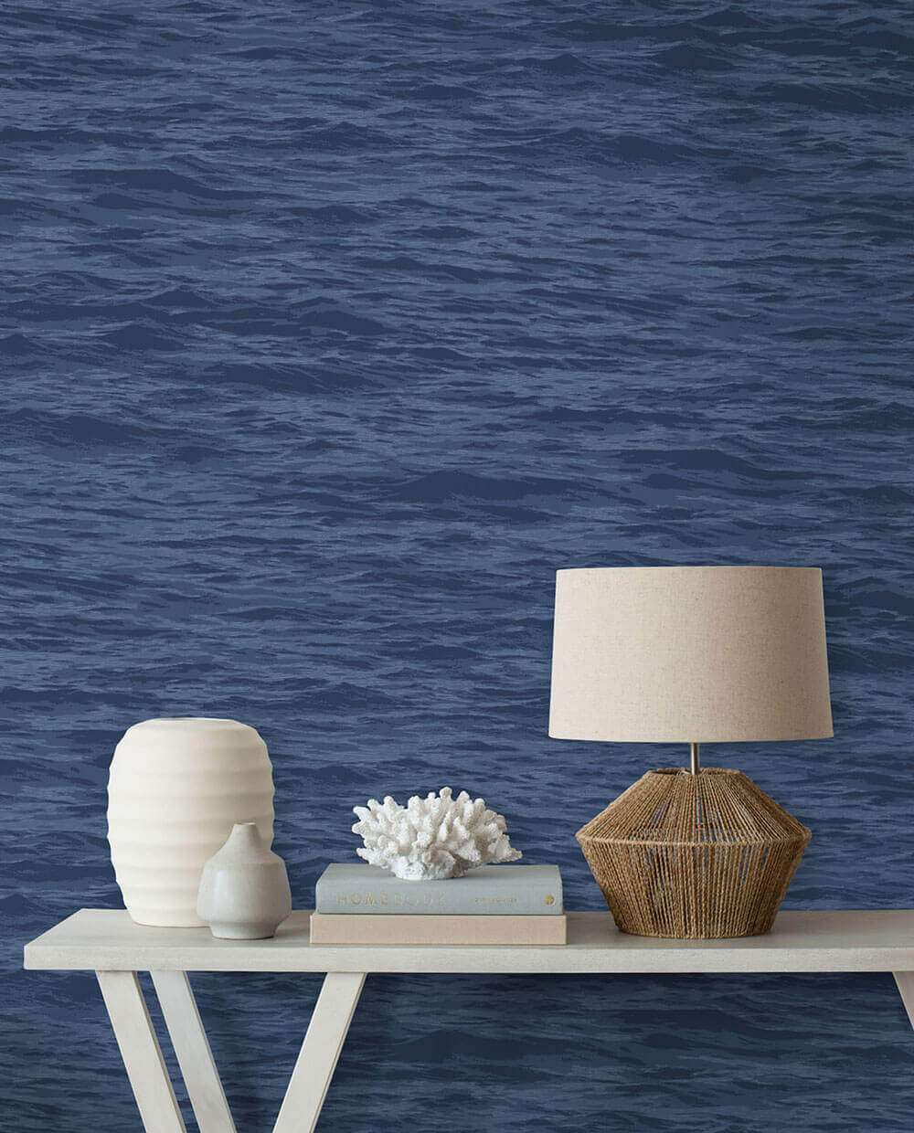NextWall Serene Sea Peel & Stick Wallpaper - Blue
