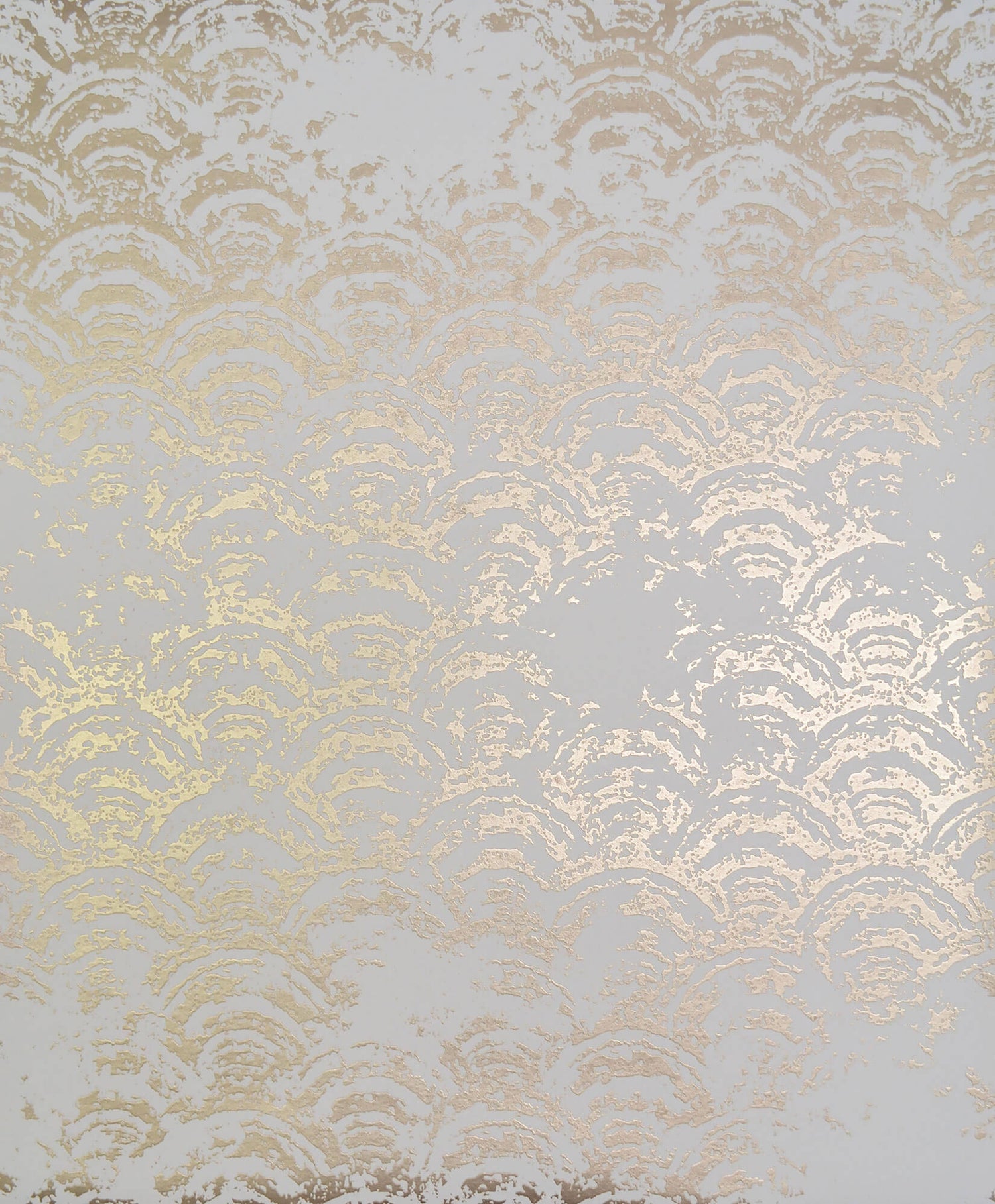 NW3598 Antonina Vella Modern Metals Eclipse Wallpaper White Gold