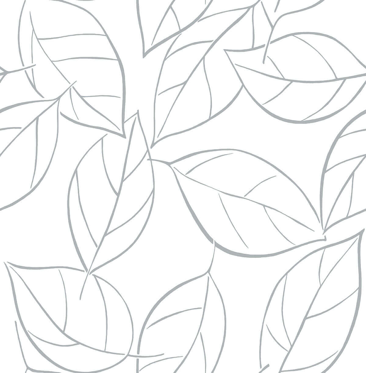 NextWall Tossed Leaves Peel and Stick Wallpaper - SAMPLE