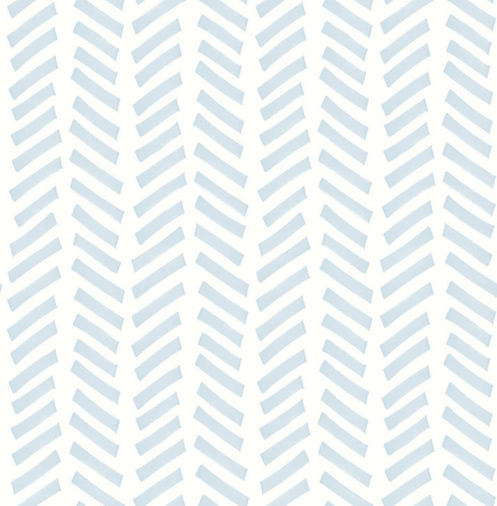 NextWall Mod Chevron Peel & Stick Wallpaper - Blue – US Wall Decor