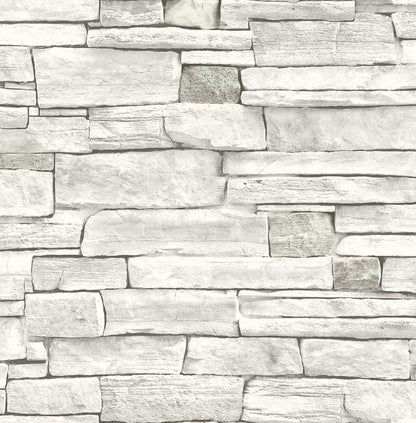 NextWall Stone Peel & Stick Wallpaper - SAMPLE