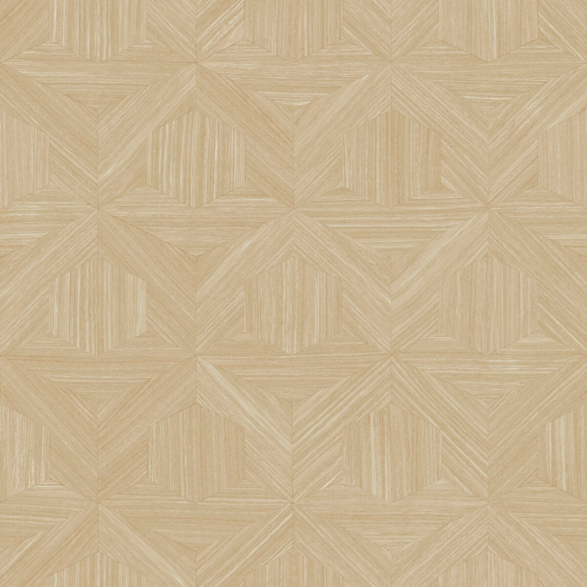 Magnolia Home Parquet Wallpaper - Tan