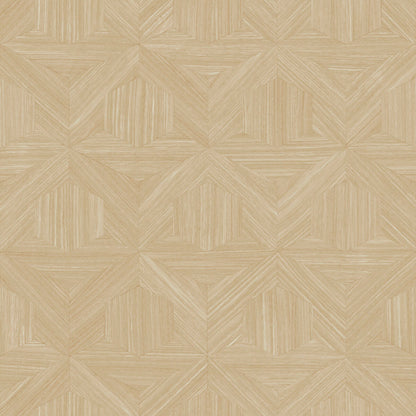 Magnolia Home Parquet Wallpaper - Tan