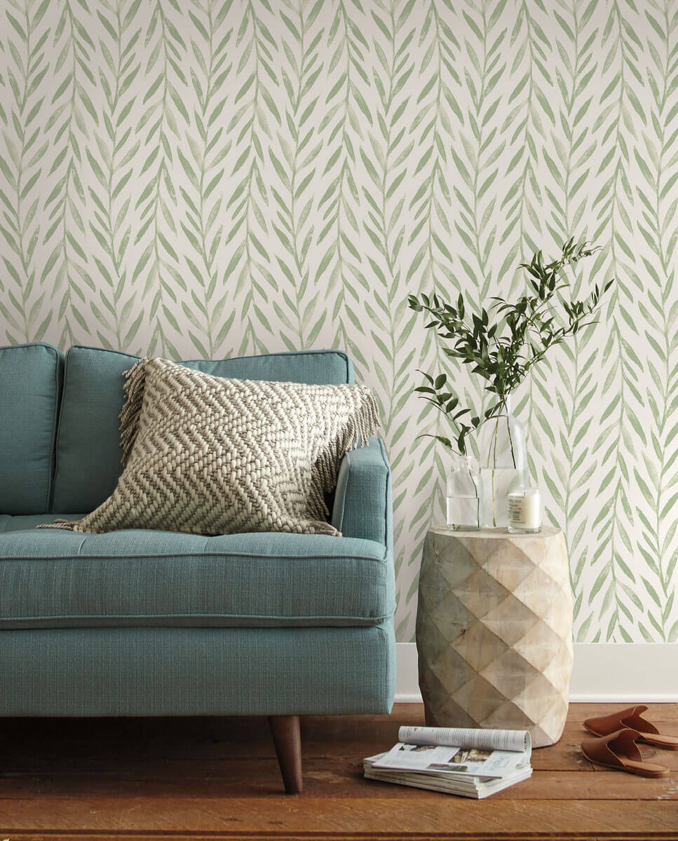 PSW1016RL Magnolia Home Willow Peel & Stick Wallpaper Green – US Wall Decor