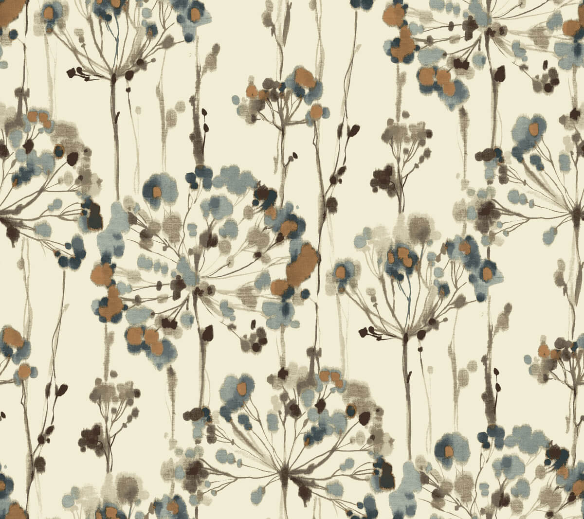 Simply Candice Flourish Peel & Stick Wallpaper - Teal