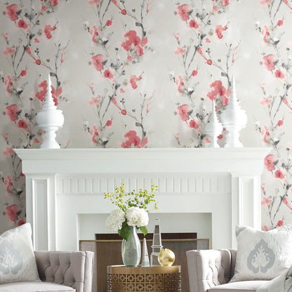 Simply Candice Charm Peel & Stick Wallpaper - Red